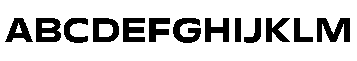 FLScienceSans AmpleBold Font UPPERCASE