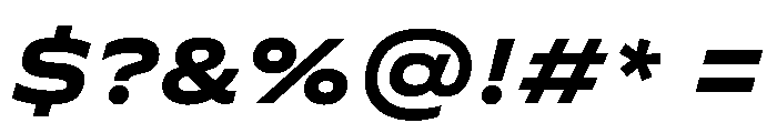 FLScienceSans AmpleBoldItalic Font OTHER CHARS