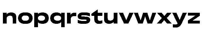 FLScienceSans AmpleBold Font LOWERCASE