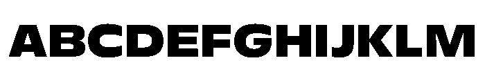 FLScienceSans AmpleDark Font UPPERCASE