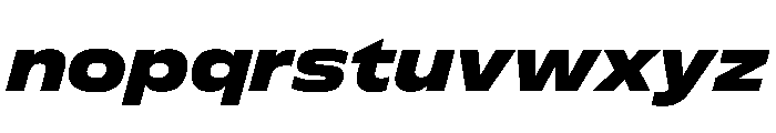 FLScienceSans AmpleDarkItalic Font LOWERCASE