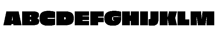 FLScienceSans AmpleDense Font UPPERCASE
