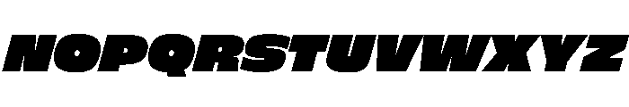 FLScienceSans AmpleDenseItalic 9fdadfcd Font UPPERCASE