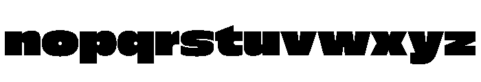 FLScienceSans AmpleDense Font LOWERCASE