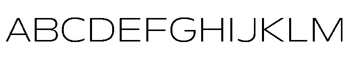 FLScienceSans AmpleFine Font UPPERCASE