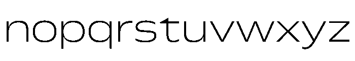 FLScienceSans AmpleFine Font LOWERCASE