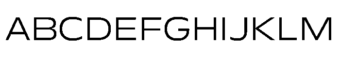 FLScienceSans AmpleLight Font UPPERCASE
