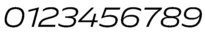 FLScienceSans AmpleLightItalic Font OTHER CHARS