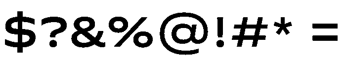 FLScienceSans AmpleMedium Font OTHER CHARS