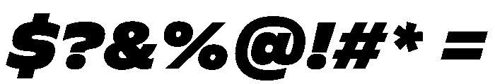 FLScienceSans BlackItalic Cc5461d6 Font OTHER CHARS