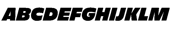 FLScienceSans BlackItalic Cc5461d6 Font UPPERCASE