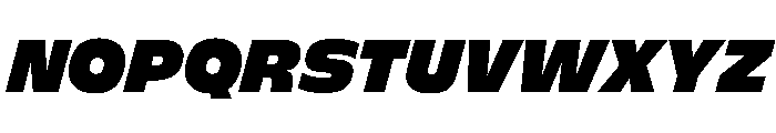 FLScienceSans BlackItalic Cc5461d6 Font UPPERCASE