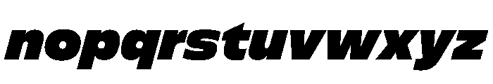FLScienceSans BlackItalic Cc5461d6 Font LOWERCASE