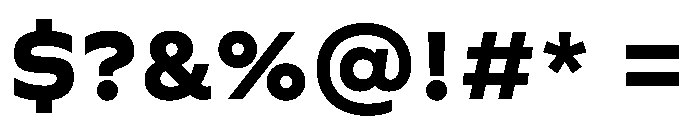 FLScienceSans Bold Font OTHER CHARS