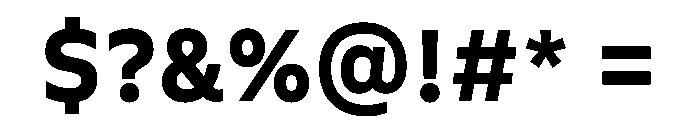 FLScienceSans CompactBold Font OTHER CHARS
