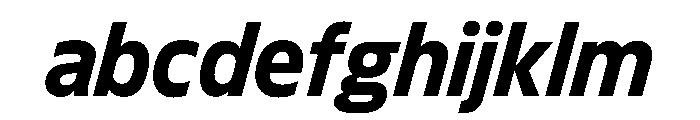 FLScienceSans CompactBoldItalic FONT