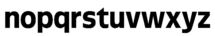 FLScienceSans CompactBold Font LOWERCASE