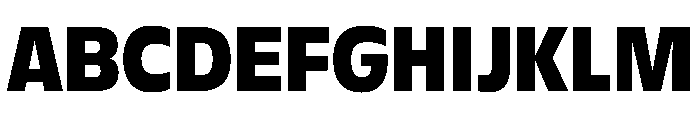 FLScienceSans CompactDark Font UPPERCASE