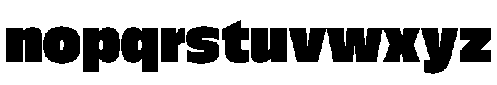 FLScienceSans CompactDense Font LOWERCASE
