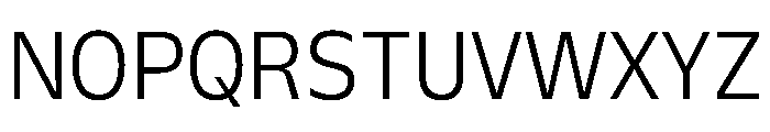 FLScienceSans CompactLight Font UPPERCASE