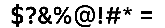 FLScienceSans CompactMedium Font OTHER CHARS