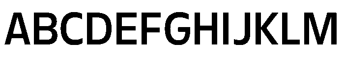 FLScienceSans CompactMedium Font UPPERCASE