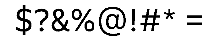 FLScienceSans CompactRegular Font OTHER CHARS