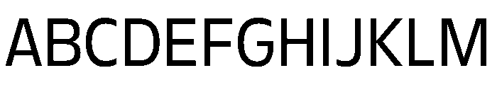FLScienceSans CompactRegular Font UPPERCASE