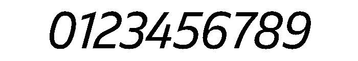 FLScienceSans CompactRegularItalic Font OTHER CHARS