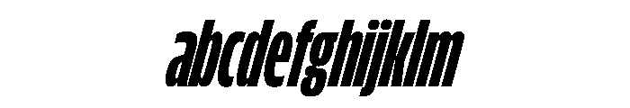 FLScienceSans CondensedBlackItalic FONT