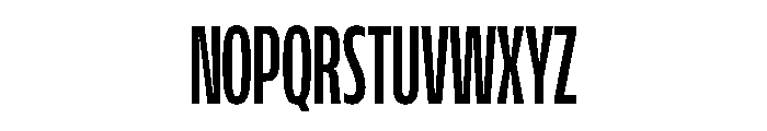 FLScienceSans CondensedBold Font UPPERCASE