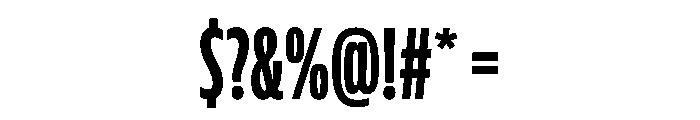 FLScienceSans CondensedDark Font OTHER CHARS