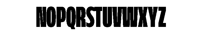 FLScienceSans CondensedDense Font UPPERCASE