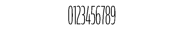 FLScienceSans CondensedFine Font OTHER CHARS