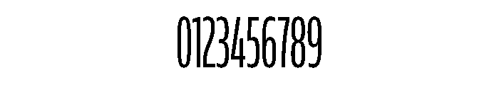 FLScienceSans CondensedRegular Font OTHER CHARS