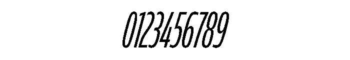 FLScienceSans CondensedRegularItalic Font OTHER CHARS
