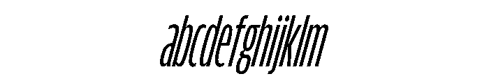 FLScienceSans CondensedRegularItalic FONT
