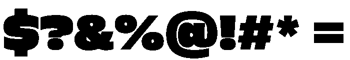 FLScienceSans Dense Font OTHER CHARS