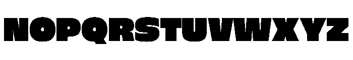 FLScienceSans Dense Font UPPERCASE