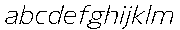 FLScienceSans FineItalic FONT