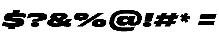 FLScienceSans GrandBlackItalic Bcc5ec5b Font OTHER CHARS