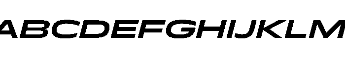 FLScienceSans GrandBoldItalic Font UPPERCASE
