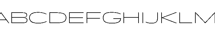 FLScienceSans GrandThin 849951fb Font UPPERCASE