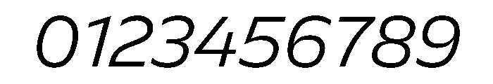 FLScienceSans LightItalic Font OTHER CHARS