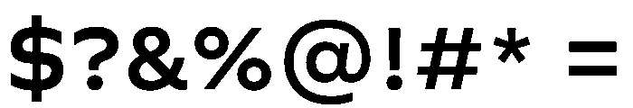 FLScienceSans Medium Font OTHER CHARS