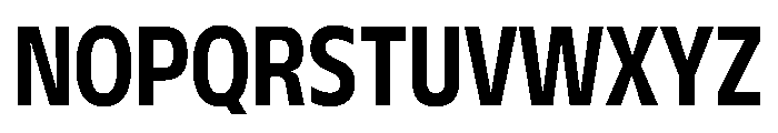 FLScienceSans NarrowBold Font UPPERCASE