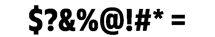 FLScienceSans NarrowDark Font OTHER CHARS
