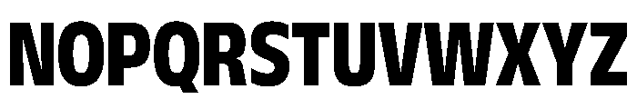 FLScienceSans NarrowDark Font UPPERCASE