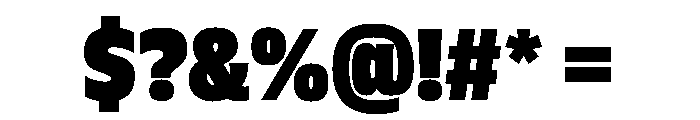 FLScienceSans NarrowDense Font OTHER CHARS