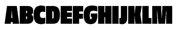 FLScienceSans NarrowDense Font UPPERCASE